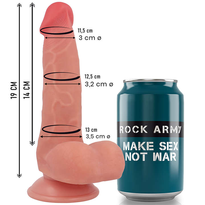 ROCKARMY - LIQUID SILICONE FOX 19 CM -O- 3.2 CM - D-238276