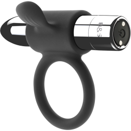 BLACK&SILVER - CAMERON RECHARGEABLE RING SILVER - D-226990