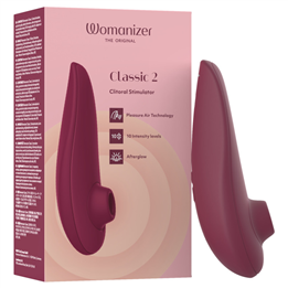 WOMANIZER - CLASSIC 2 CLITORAL STIMULATOR BORDEAUX - D-235670