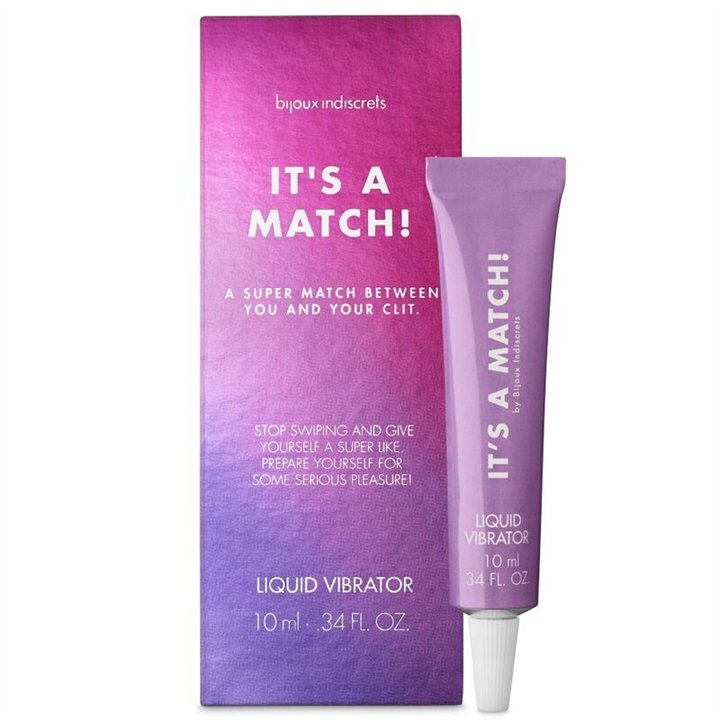 BIJOUX INDISCRETS - ITS A MATCH LIQUID VIBRATOR 10 ML - D-229935