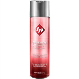 ID SENSATION - WATER BASED LUBRICANT WITH HEAT EFFECT 250 ML - D-236936 - Teknashop Ltd