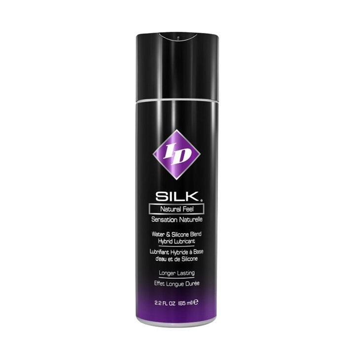 ID SILK - NATURAL FEEL SILICONE/WATER 65 ML - D-201573 - Teknashop Ltd