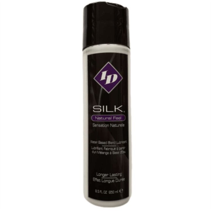 ID SILK - FEEL NATURAL WATER AND SILICONE BASED LUBRICANT 250 ML - D-236939