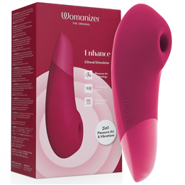 WOMANIZER - ENHANCE CLITORIAL STIMULATOR VIBRANT PINK - D-245094