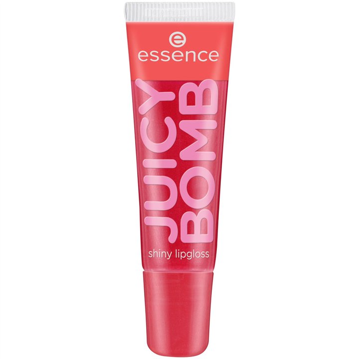 Essence, Juicy Bomb, Vegan, Cruelty-Free, Paraben-Free, Alcohol-Free, Gluten-Free, Natural Glow, Glossy, Lip Balm, 104, Poppin P