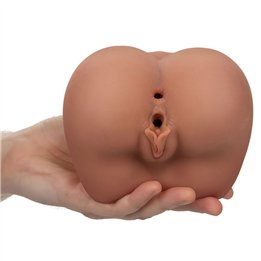 CALEXOTICS - THE ROLLER BABE DOUBLE REALISTIC MASTURBATOR FLESH - D-241450 - Teknashop Ltd