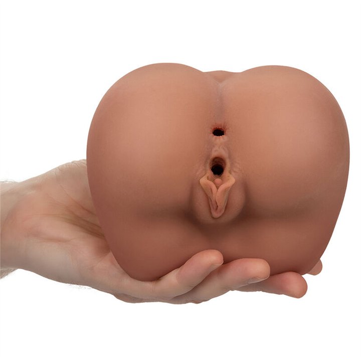 CALEXOTICS - THE ROLLER BABE DOUBLE REALISTIC MASTURBATOR FLESH - D-241450 - Teknashop Ltd