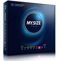 MY SIZE - PRO CONDOMS 64 MM 36 UNITS - D-228875 - Teknashop Ltd