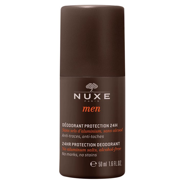 Nuxe, Men, 24h Protection, Deodorant Roll-On, For Men, 50 ml