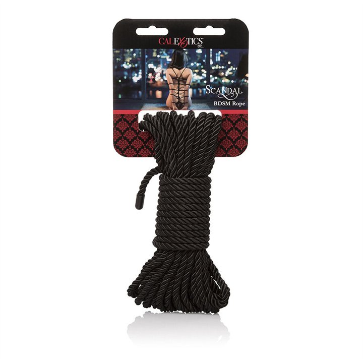 CALEXOTICS - SCANDAL BLACK BDSM ROPE 10 M - D-243627