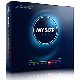 MY SIZE - PRO CONDOMS 60 MM 36 UNITS - D-228872