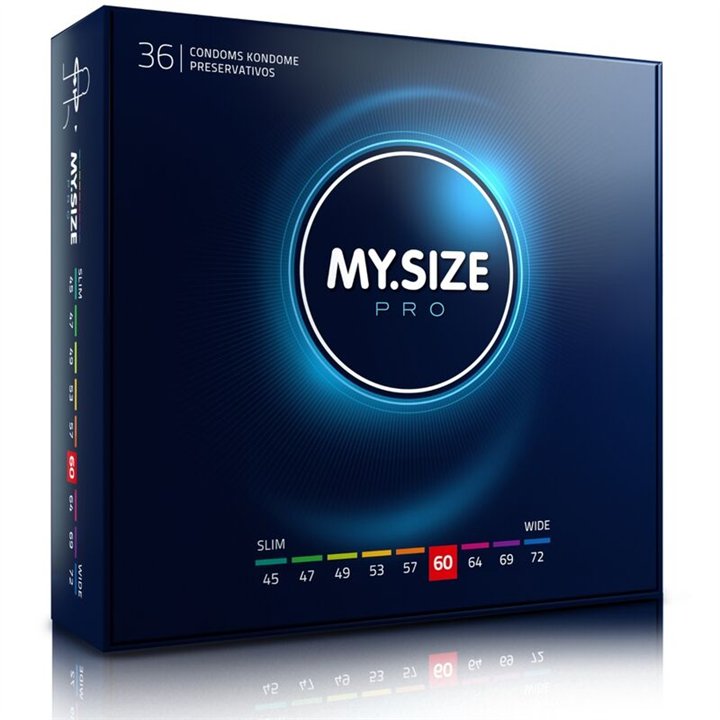 MY SIZE - PRO CONDOMS 60 MM 36 UNITS - D-228872