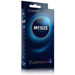 MY SIZE - PRO CONDOMS 72 MM 10 UNITS - D-228880