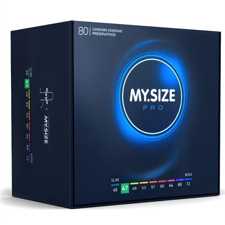 MY SIZE - PRO CONDOMS 47 MM 80 UNITS - D-233559