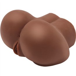 ACT - BIG ASS REALISTIC MASTURBATOR WITH BROWN VIBRATOR - D-223174
