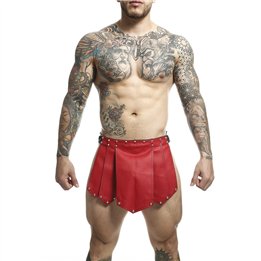 MOB - DNGEON RED ROMANDA SKIRT ONE SIZE - D-243441