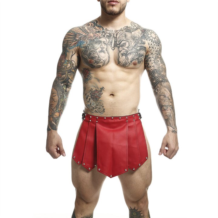 MOB - DNGEON RED ROMANDA SKIRT ONE SIZE - D-243441 - Teknashop Ltd