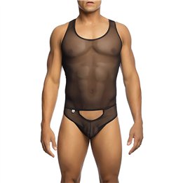 MOB - TRANSPARENT BLACK BODYSHEER SIZE S/M - D-243559