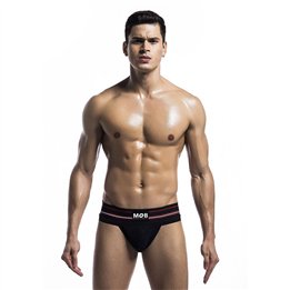 MOB - CLASSIC BLACK THONG SIZE M - D-243483