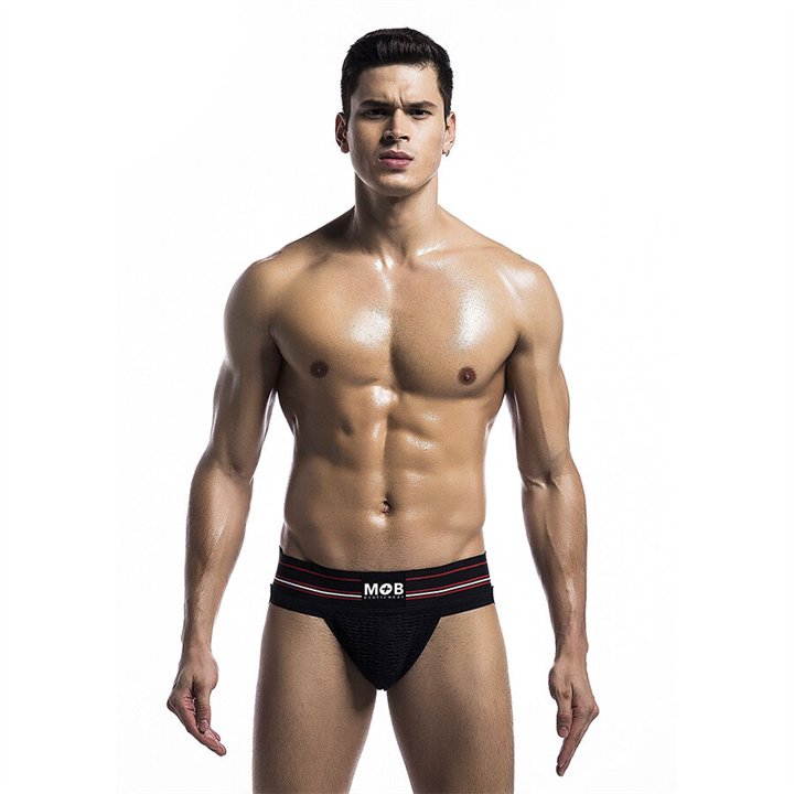 MOB - CLASSIC BLACK THONG SIZE M - D-243483