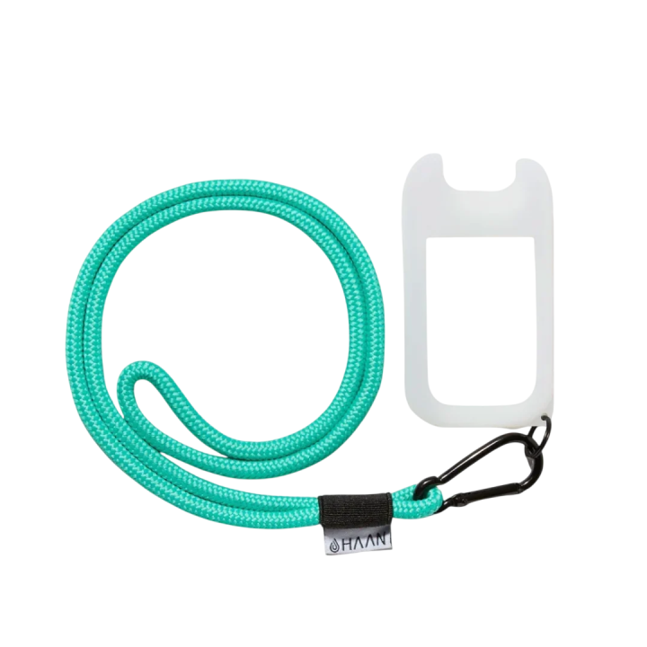 Haan, Hand Sanitizer, With Neck Lanyard, Protective Case, Green