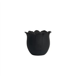 Cere, Diviner, Clit Suckers, Chrysanthemum Vibrator, USB Rechargeable, Medical Silicone, Waterproof, Black - Teknashop Ltd
