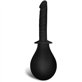 Deluxe Anal Douche Black - LO-LV764001