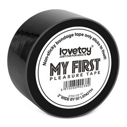 Bondage Tape Non-Sticky Black - LO-4700120 - Teknashop Ltd