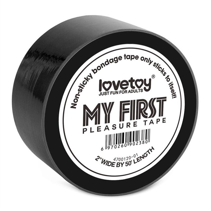 Bondage Tape Non-Sticky Black - LO-4700120 - Teknashop Ltd
