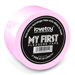 Bondage Tape Non Sticky Pink - LO-4700120-P - Teknashop Ltd
