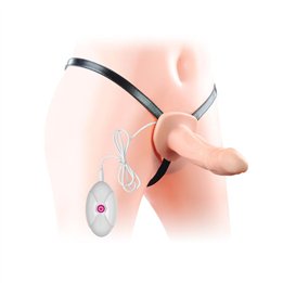 Unisex Hollow Strap On Vibrating - LO-LV3002 - Teknashop Ltd