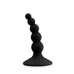 Butt Plug Lure Me Silicone Black - LO-1023 - Teknashop Ltd