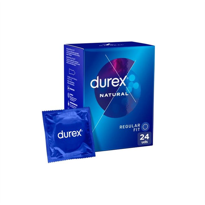 Condoms Natural 24 ud - 8428076000588 - Teknashop Ltd