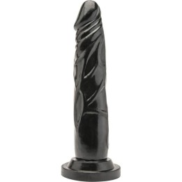 GET REAL - DONG 18 CM BLACK - D-234559 - Teknashop Ltd