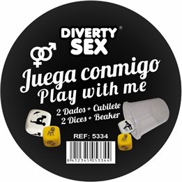 DIABLO PICANTE - DICE GAME PLACE + HETERO POSITIONS WITH CUP - D-244793 - Teknashop Ltd