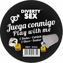 DIABLO PICANTE - DICE GAME PLACE + HETERO POSITIONS WITH CUP - D-244793