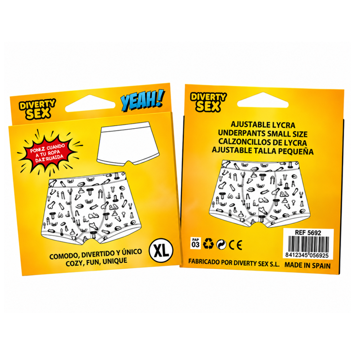 DIABLO PICANTE - LARGE SIZE PENIS UNDERWEAR - D-245903 - Teknashop Ltd