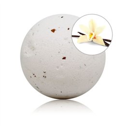 TALOKA - VANILLA SCENTED BATH BOMB WITH ROSE PETALS - D-232569 - Teknashop Ltd