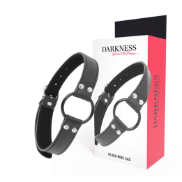 DARKNESS - GAG WITH RING DIAMETER 3.6 CM - D-221197
