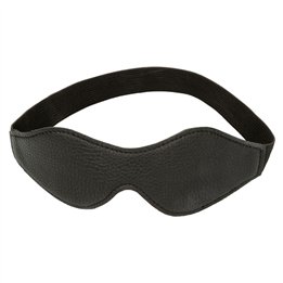 CALEXOTICS - NOCTURNAL EYE MASK PVC LEATHER BLACK - D-241420 - Teknashop Ltd