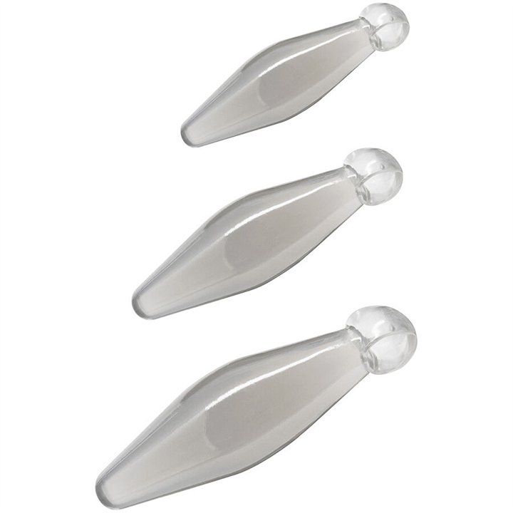 TOYJOY - ANAL PLAY 3-PIECE TRANSPARENT FINGER RIMMER - D-243809 - Teknashop Ltd
