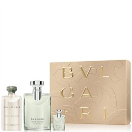 Set Bvlgari: Pour Homme, Eau De Parfum, For Men, 100 ml + Pour Homme, Eau De Parfum, For Men, 5 ml *Miniature + Pour Homme, Hydr