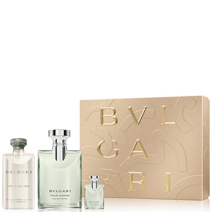 Set Bvlgari: Pour Homme, Eau De Parfum, For Men, 100 ml + Pour Homme, Eau De Parfum, For Men, 5 ml *Miniature + Pour Homme, Hydr