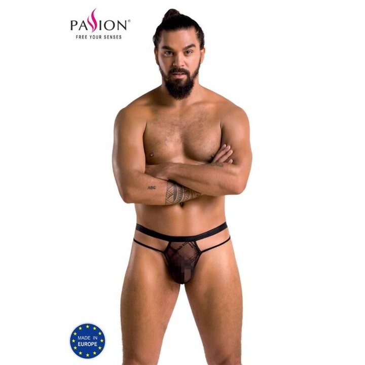PASSION - 029 COLLIN THONG BLACK L/XL - D-233273