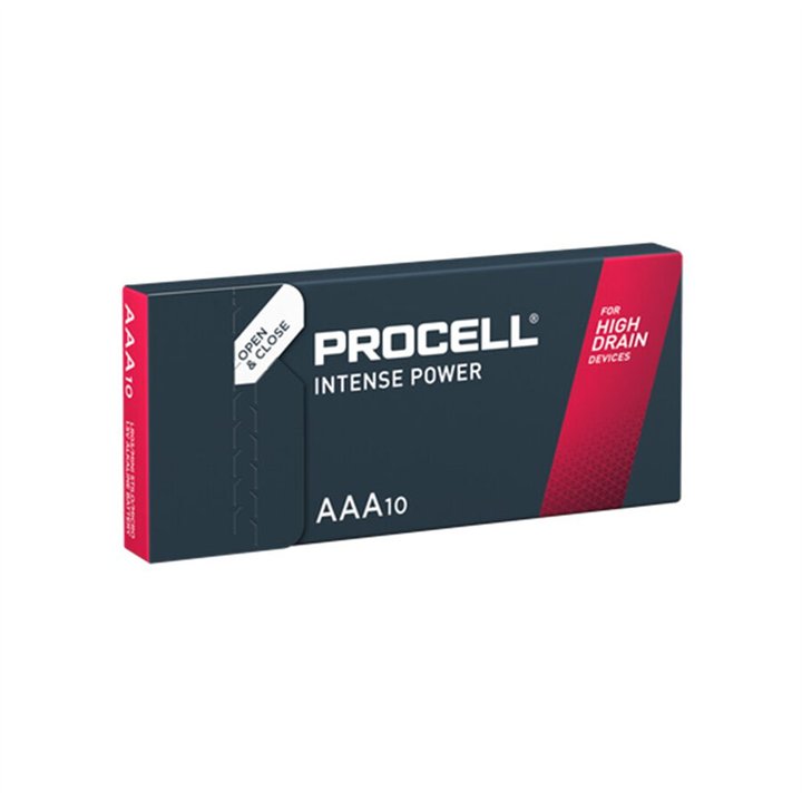 PROCELL - INTENSE POWER ALKALINE LR03 AAA 1.5V BOX*10 - D-242560