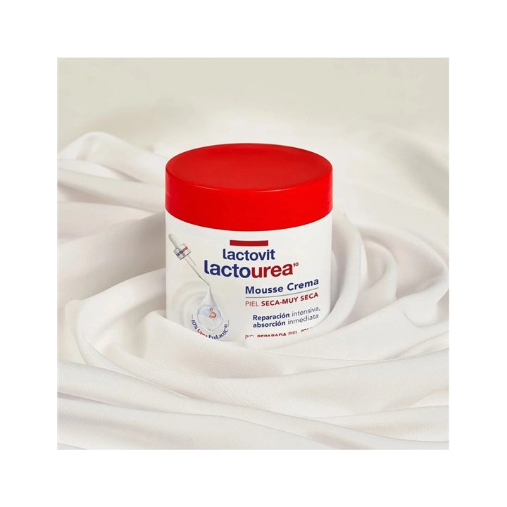 Lactovit Mousse Crema 400 Urea - unisex - Teknashop Ltd