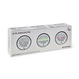 Night-Time Beauty Treat Set Ecooking: Ecooking, Nourishing, Night, Cream Mask, For Face, 15 ml + Ecooking, Moisturizing, Cream M