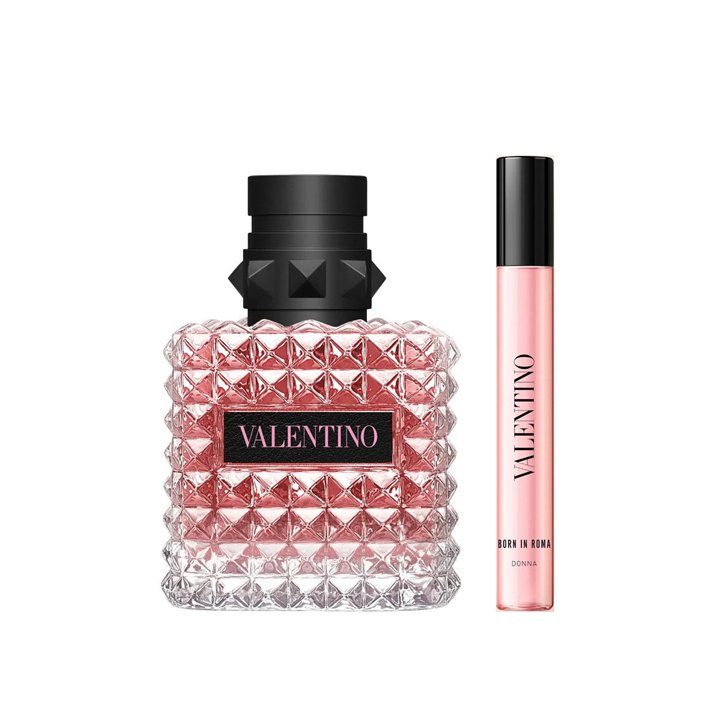 Set Valentino: Born In Roma Donna, Eau De Parfum, For Women, 100 ml + Born In Roma Donna, Eau De Parfum, For Women, 15 ml - Tekn