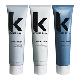 Set Kevin Murphy: Body, Hydrating, Body Wash, 100 ml + Body, Hydrating, Body Lotion, 100 ml + Body, Body Scrub, 100 ml - Teknash