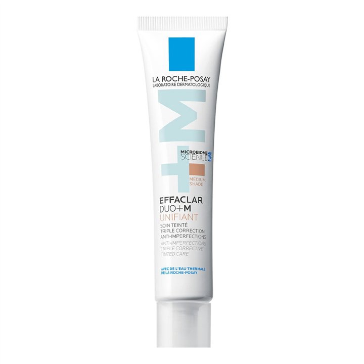 La Roche-Posay, Effaclar Duo+M, Unifying, Tinted Moisturizer, Medium, 40 ml - Teknashop Ltd